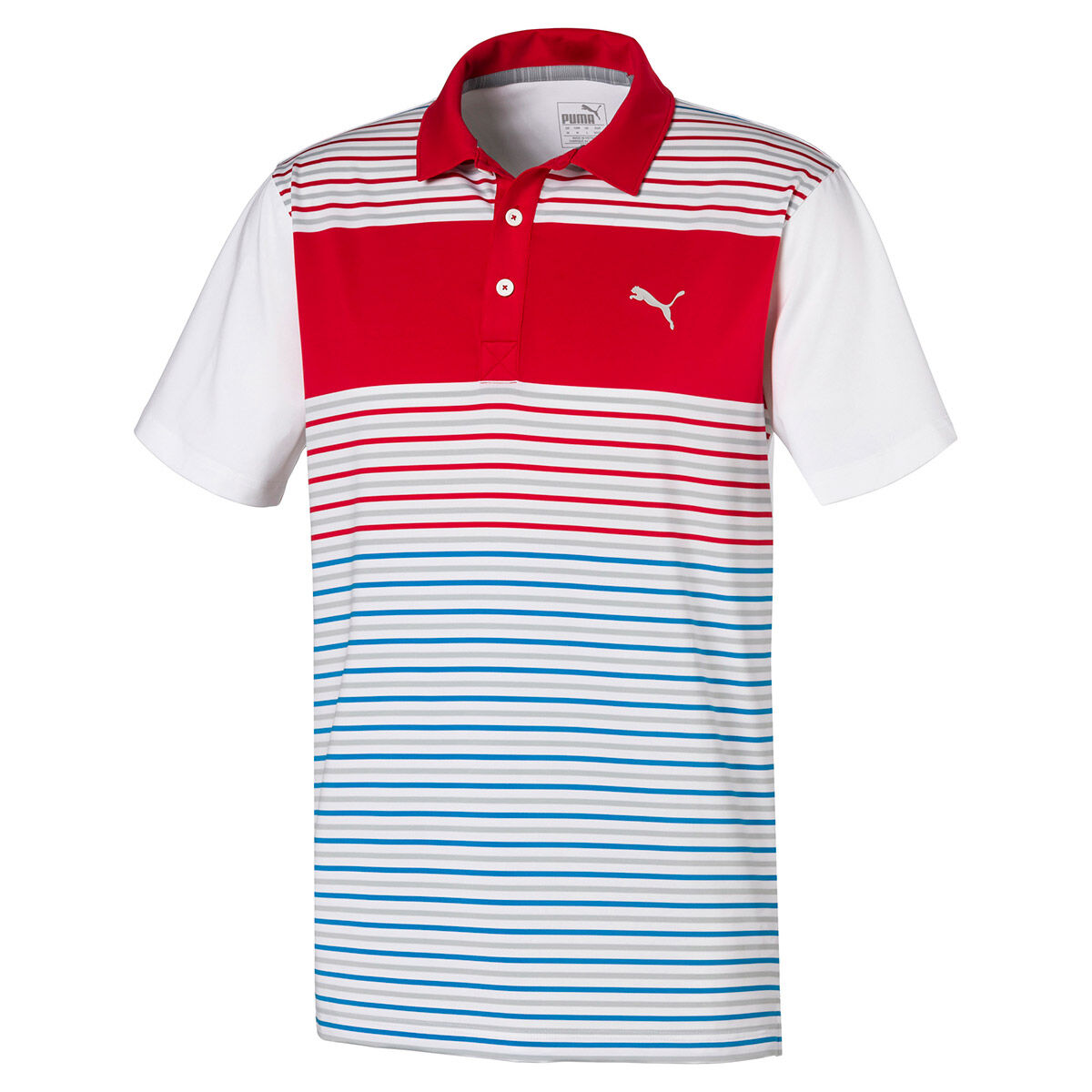 Red puma golf deals shirt