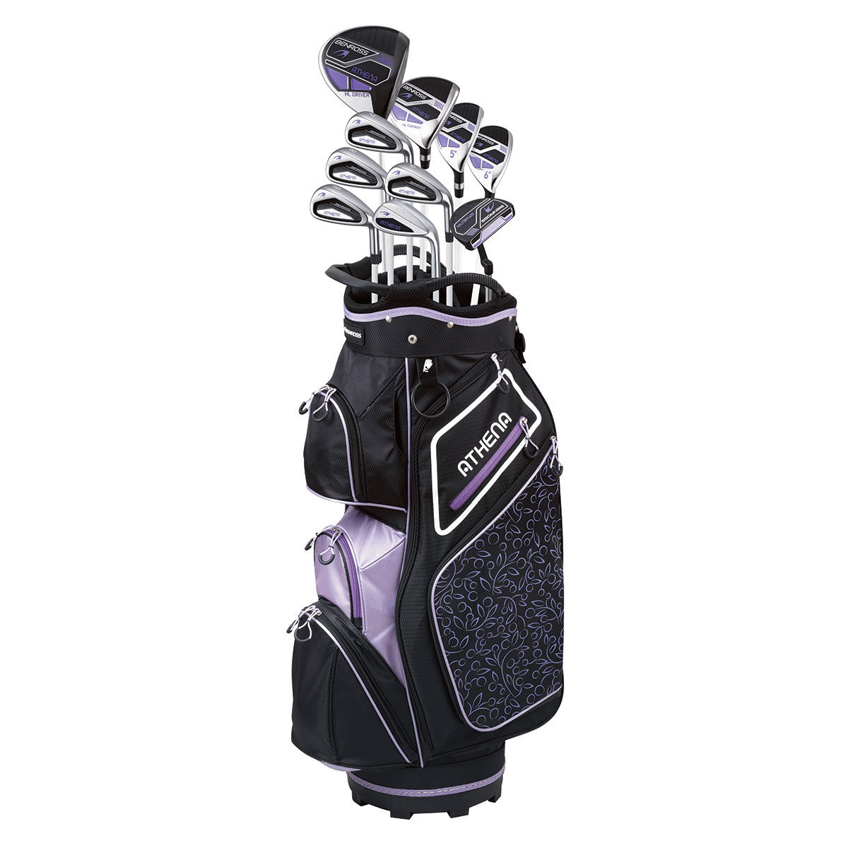 Costway Ladies Womens Complete Golf Club Set-Pink