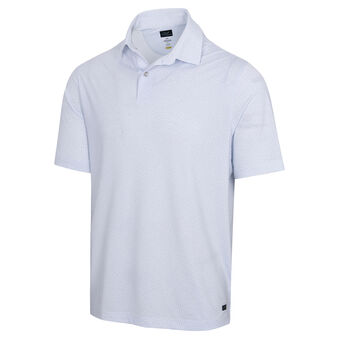 Greg Norman ML75 Stretch Polo - White - Grinnell College Golf Course