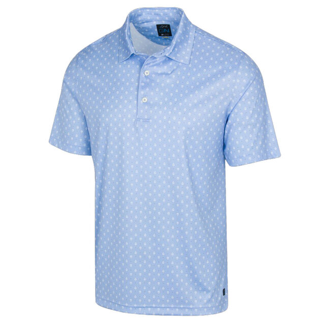Greg Norman Men's Paisley Foulard Golf Polo Shirt from american golf