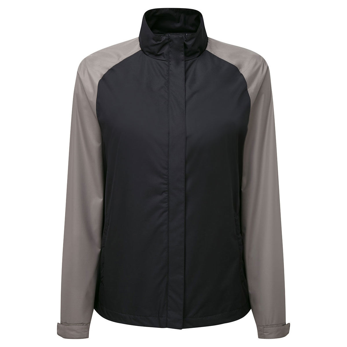 Palm Grove Unisex Waterproof Suit, Womens, Small/medium, Black/grey  | Online Golf