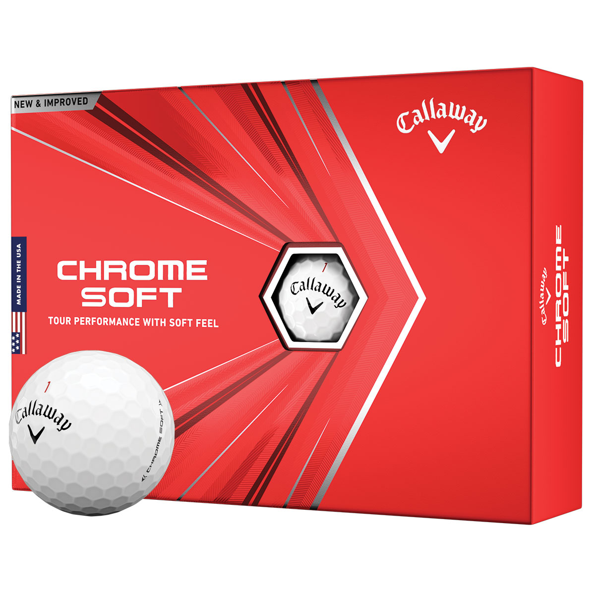 Callaway Golf Chrome Soft 12 Golf Ball Pack from american golf
