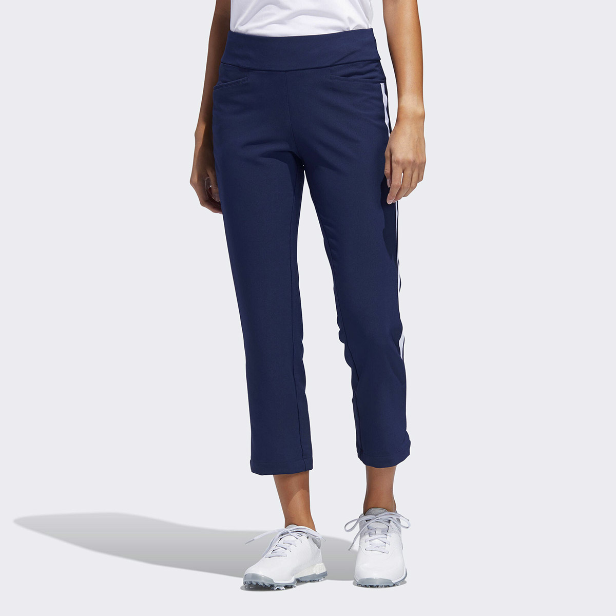 adidas Golf Novelty Flair Cropped Ladies Trousers from american golf
