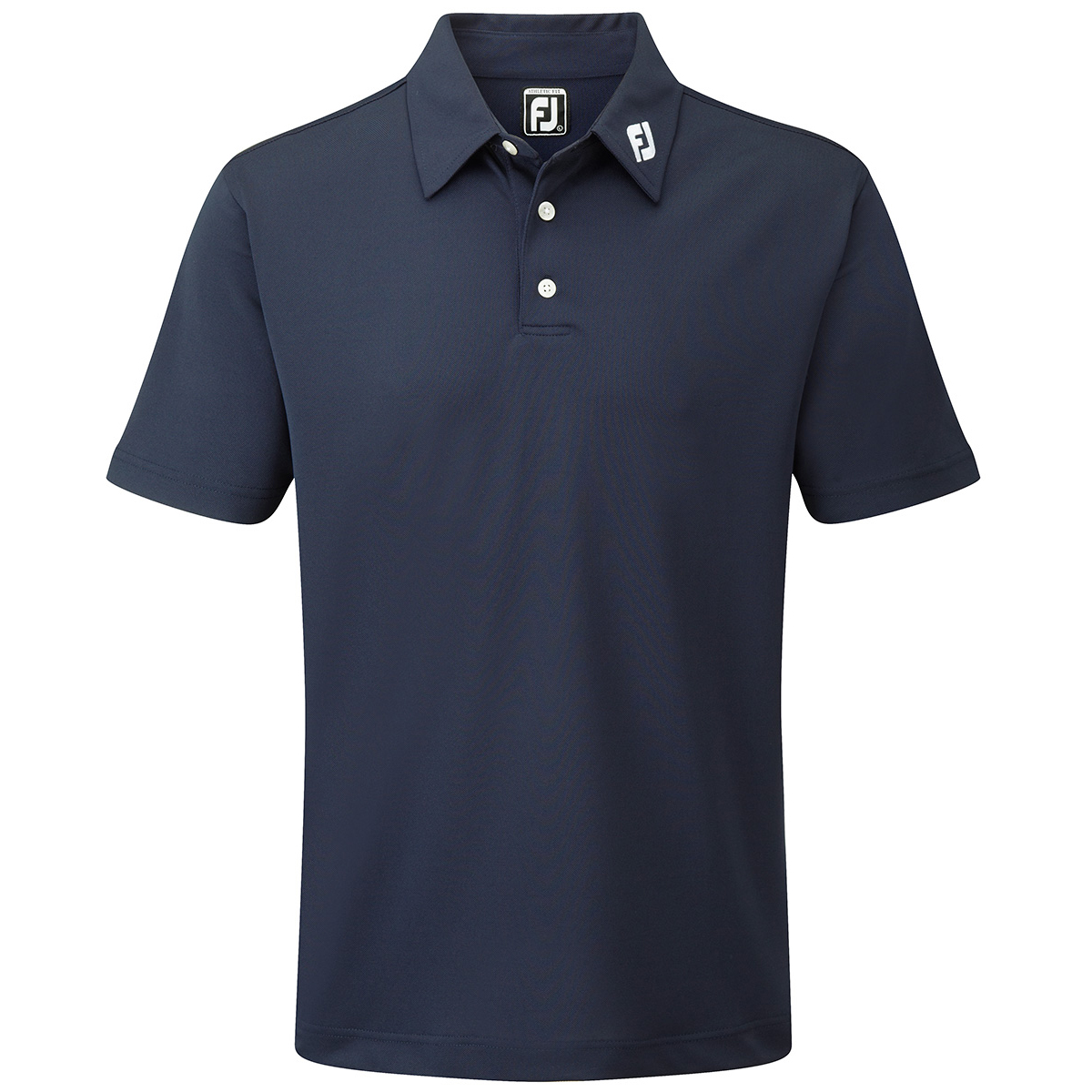 Footjoy Mens Stretch Pique Solid Colour Golf Polo Shirt From American Golf 8443