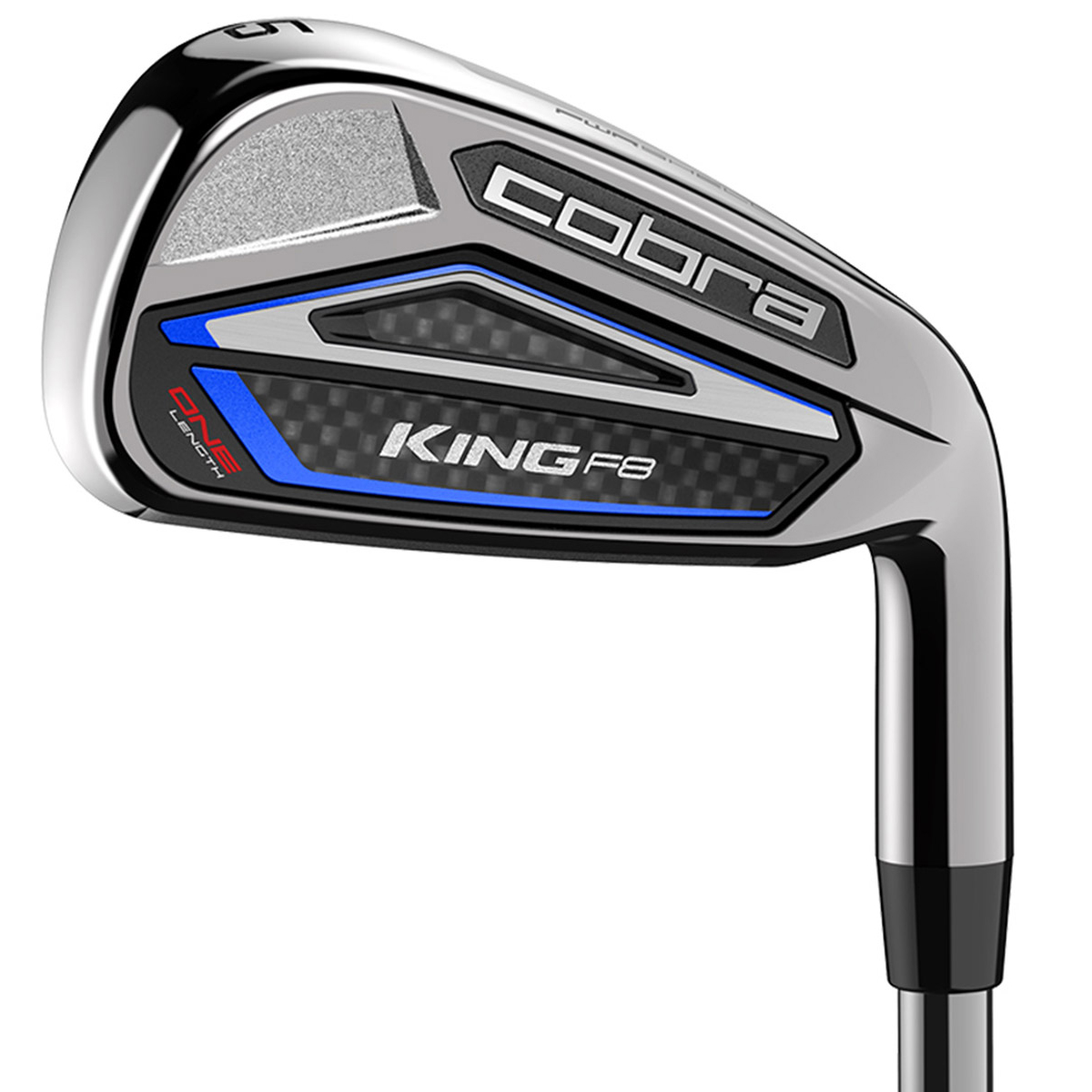 Cobra Golf King F8 ONE Length Steel Irons from american golf