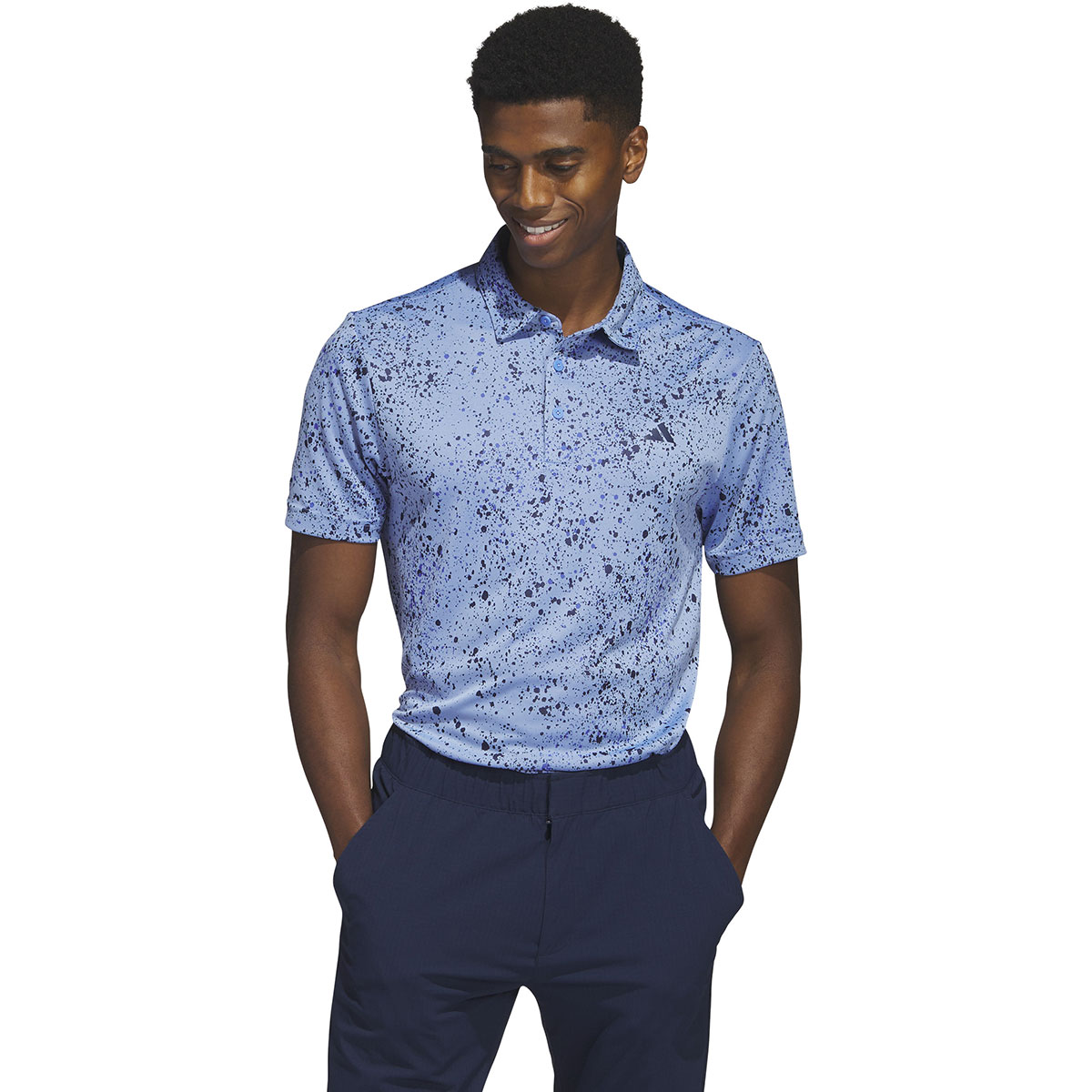 adidas Men's Jacquard Golf Polo Shirt from american golf