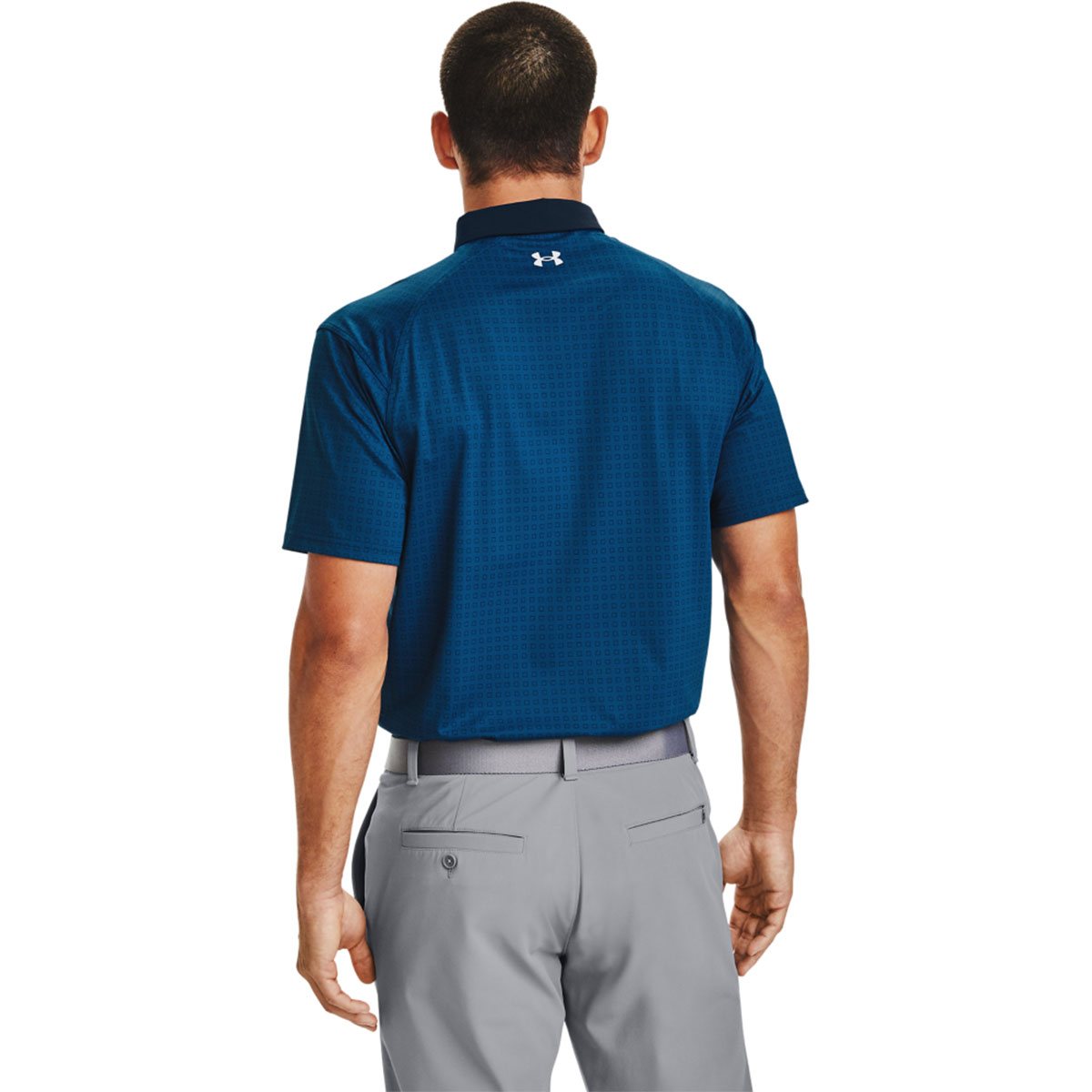 Under Armour Men's Iso-Chill Grid Stretch Golf Polo Shirt from american ...