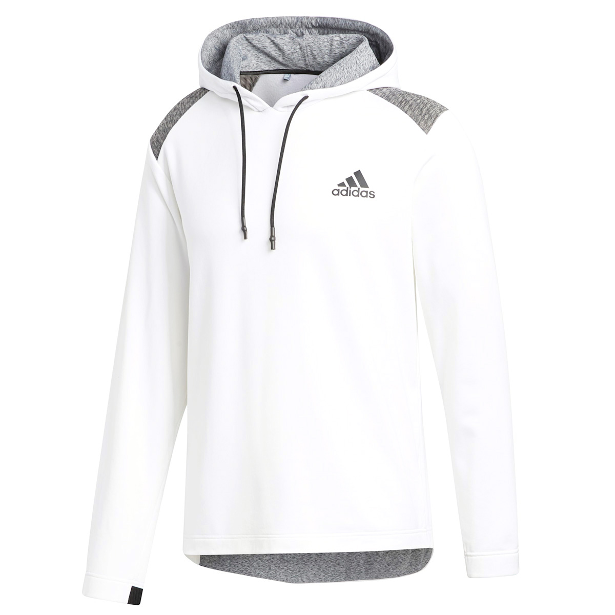 adidas cold shoulder sweatshirt white