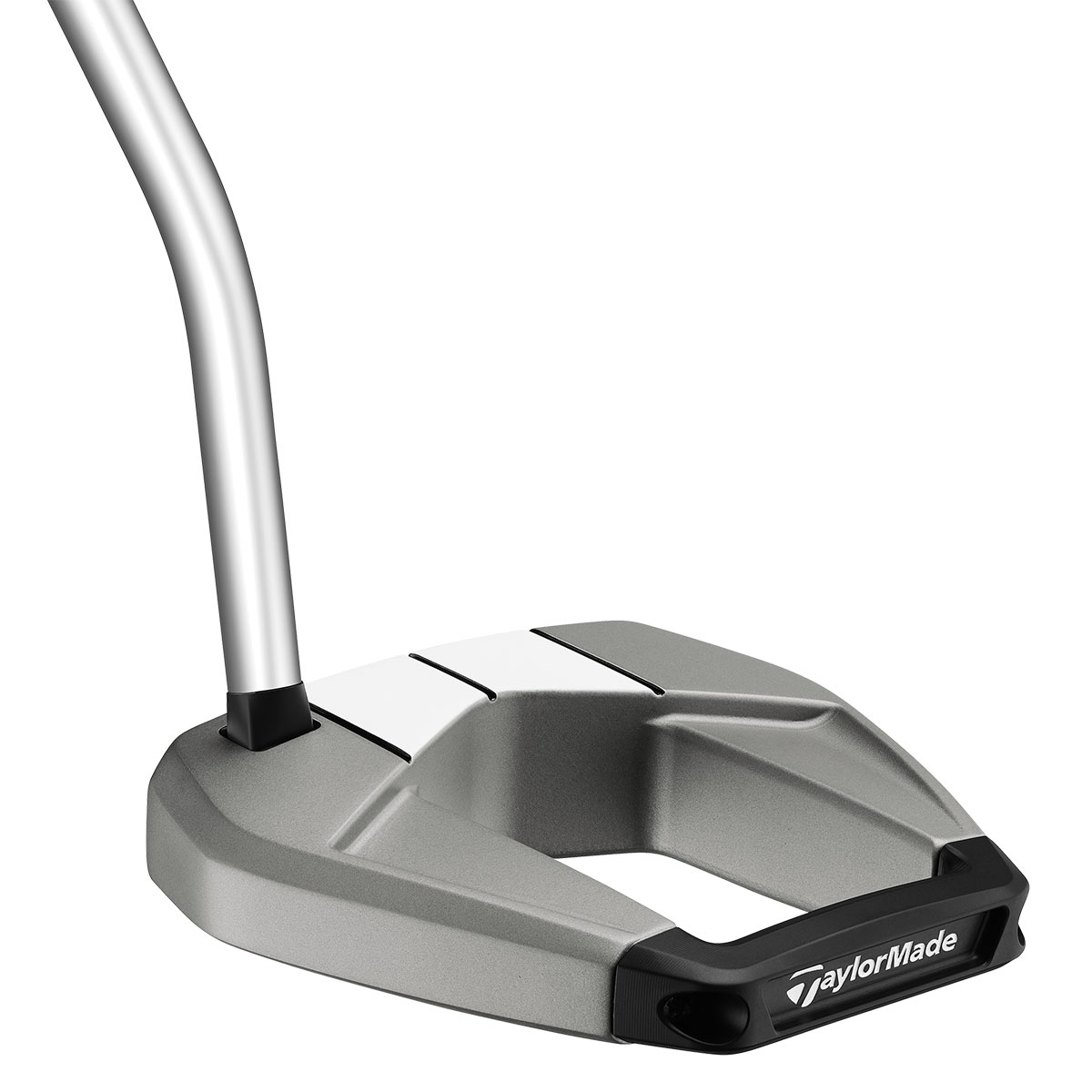 TaylorMade Spider S Platinum/White Single Bend Golf Putter from ...