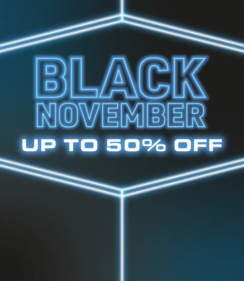 Black November - Up to 50% off